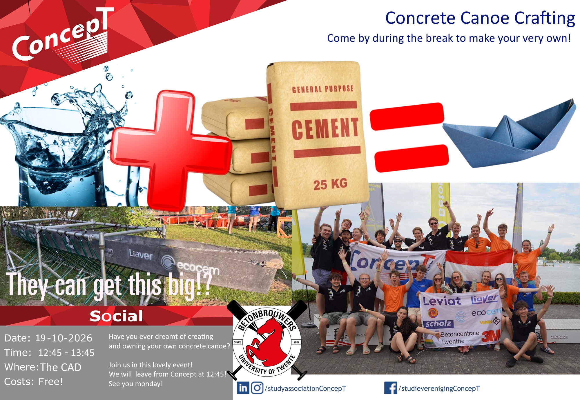 Concrete Canoe Crafting