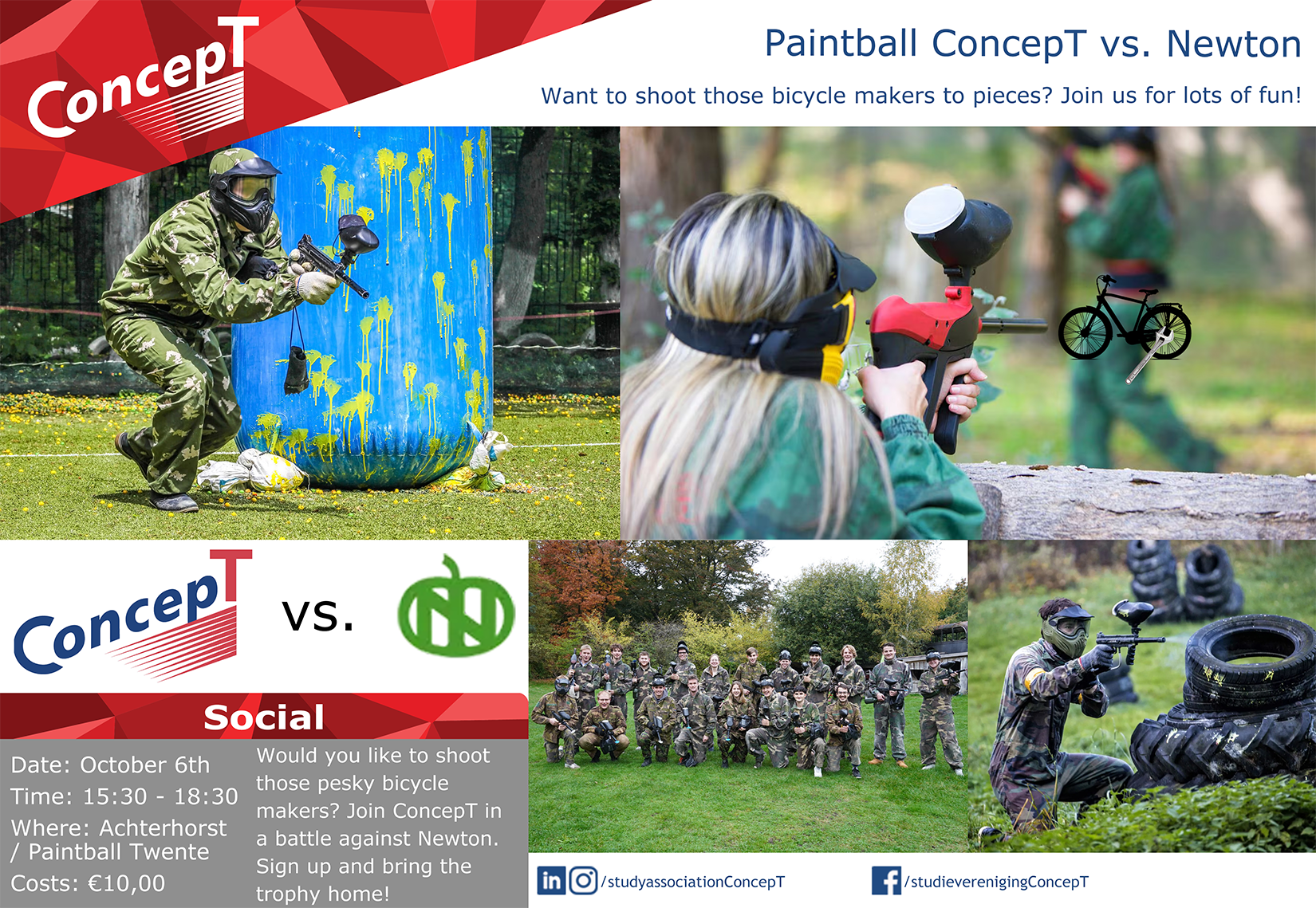 Paintball vs. Bicycle makers